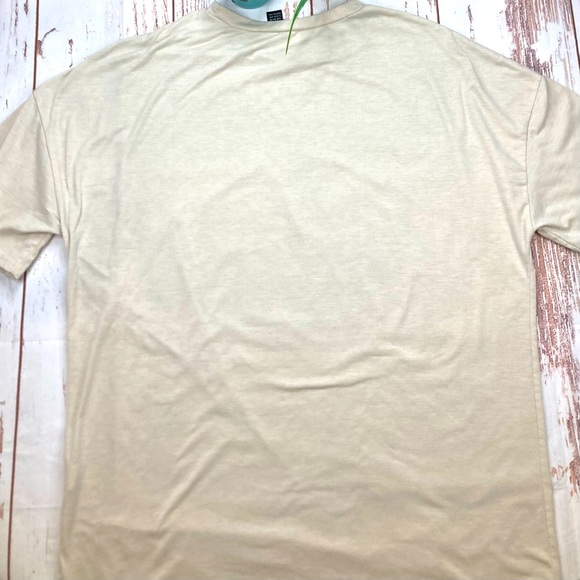 Shein Graphic Short Sleeve Shirt Cream Angel Sz Large - Picture 7 of 15